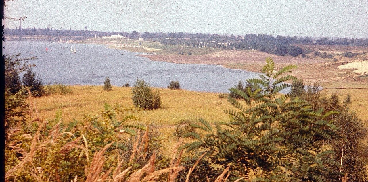 Historisches Foto vom Kulkwitzer See